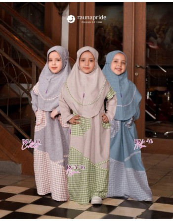 RGA 46 Gamis Anak Motif...