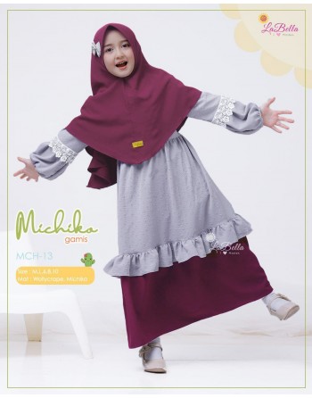 Gamis Anak Michiko dengan...