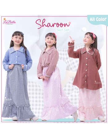 Sharoon Skirt Set Setelan...